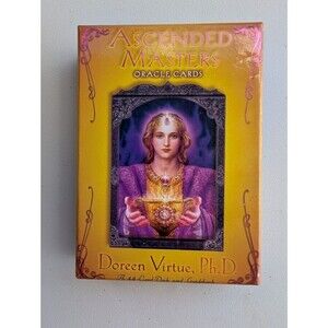 Ascended Masters Oracle Cards Doreen Virtue 44-Card Deck & Guidebook Hay House